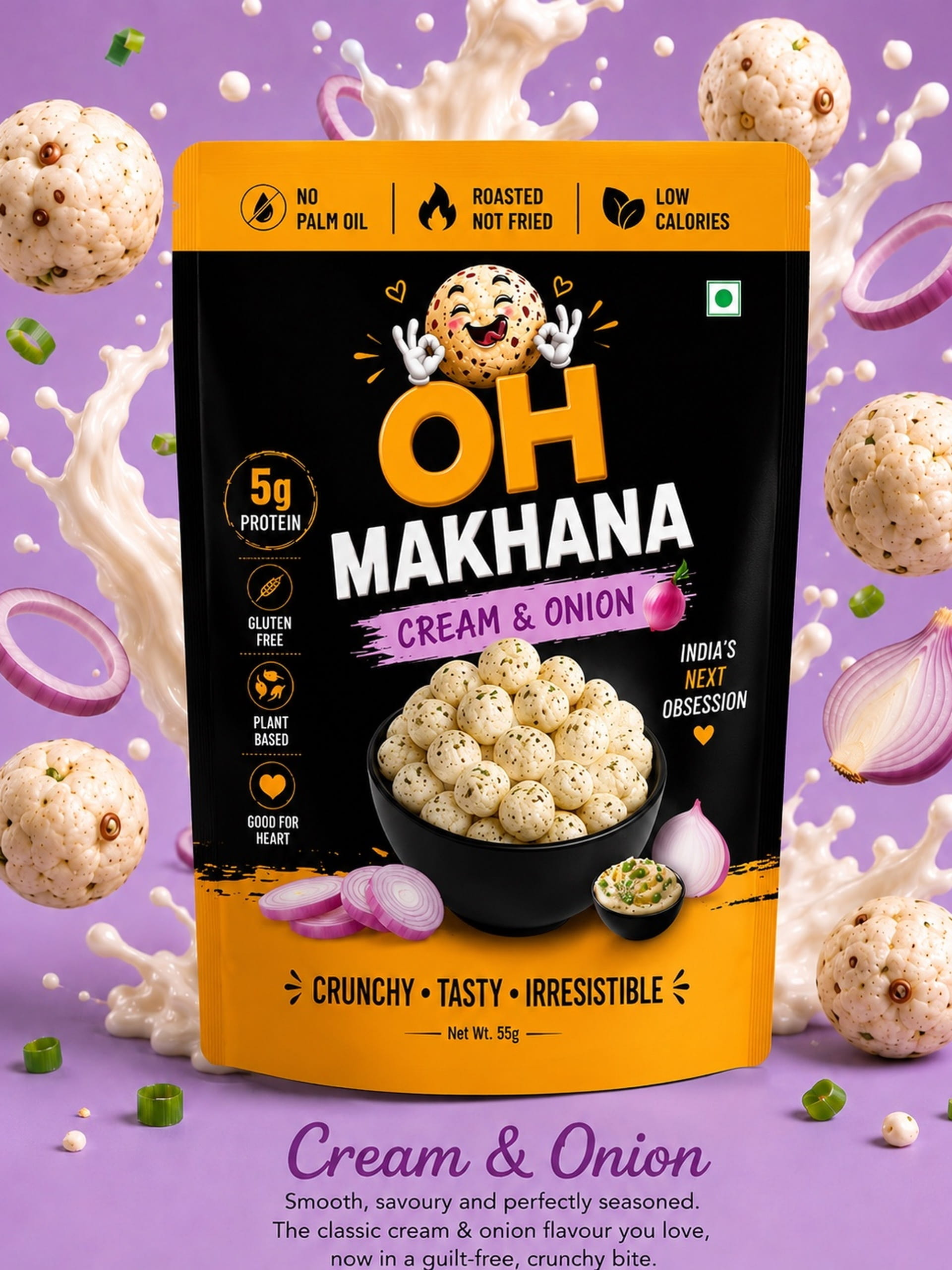 Cream and Onion