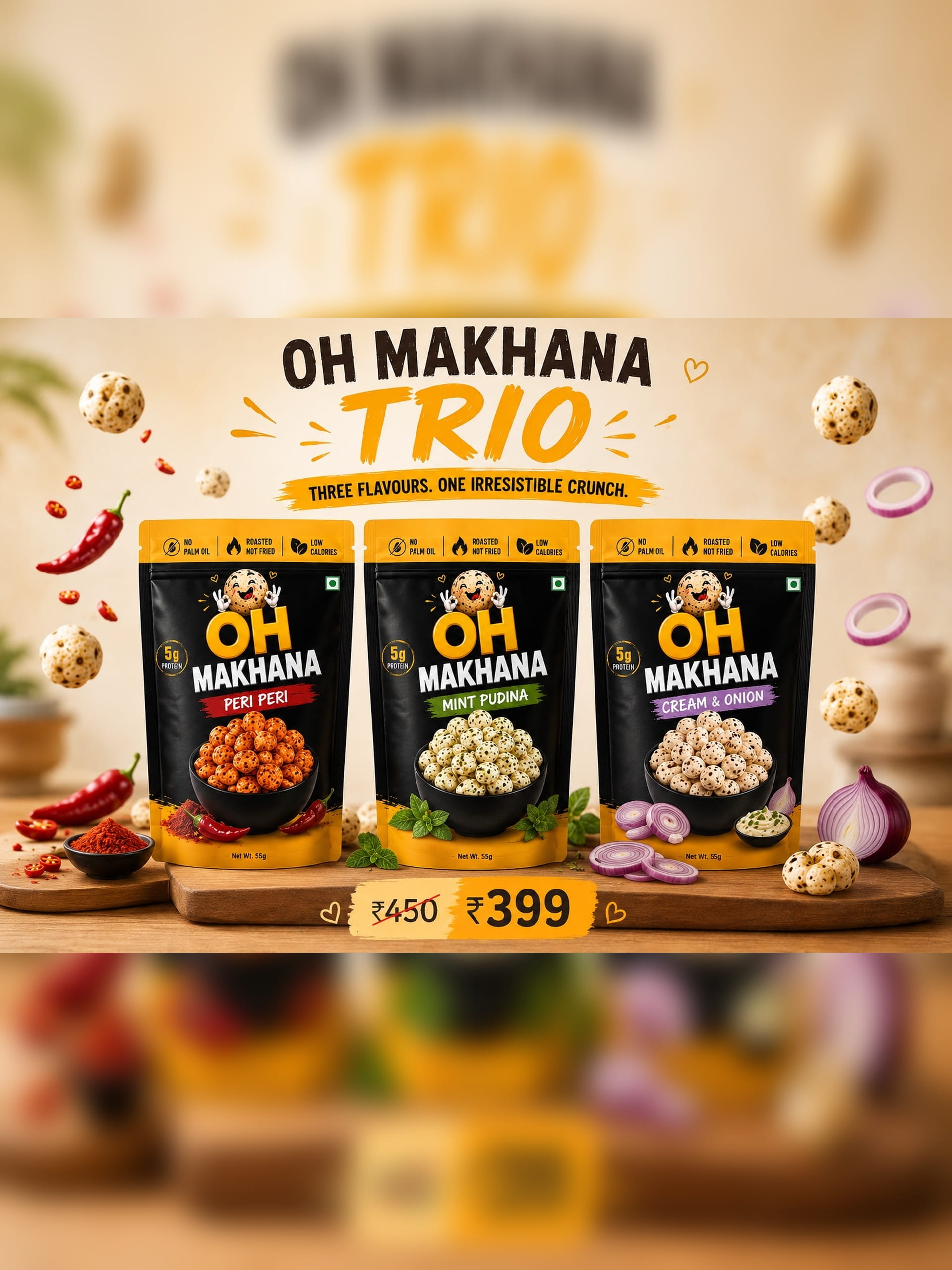 OH MAKHANA TRIO